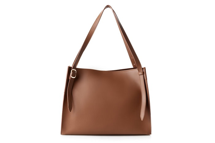 Vince Camuto Palermo Bolso Tote Tostado Polipiel Elegante y Versátil 35x15x27 cm